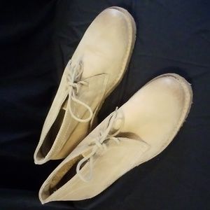 FRYE Chukka BOOTS Shoes Size 10M NEW WT Tan